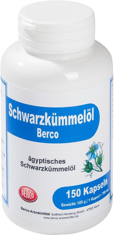 Schwarzkümmelöl Berco Kapseln 60stk