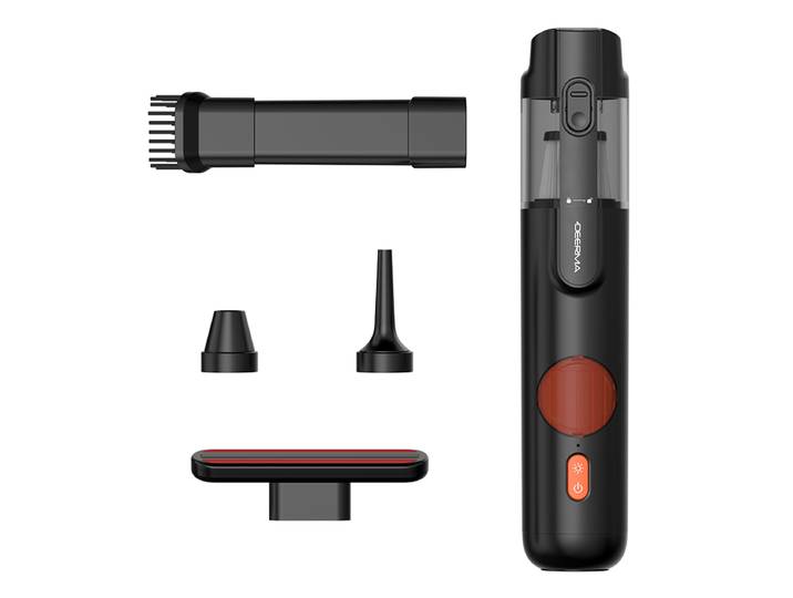 Deerma XC01 Draagbare Draadloze Stofzuiger, 7500 Pa Sterke Zuigkracht, 6-in-1 Multifunctioneel, Direct klaar voor gebruik in de auto &amp; thuis