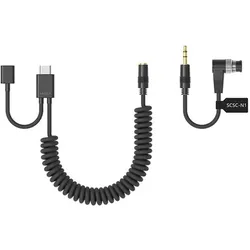 Moza Nikon Shuttering Control Cable for Slypod (Kabel), Fernauslöser, Schwarz