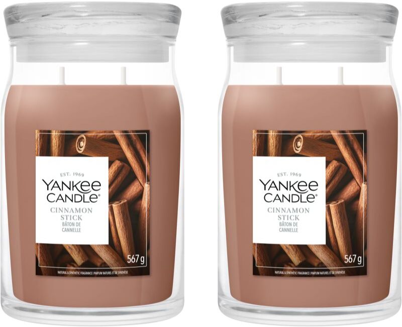 Yankee Candle Cinnamon Stick ensemble