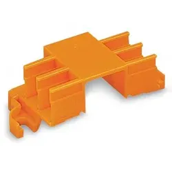 Wago 243-113 Befestigungsadapter,für 6 Steckplätze,Serie 243,orange 243113  - 10 Stück