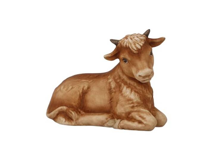 Goebel Figur Ochse, Elegantes, Zeitloses Design, aus Steingut gefertigt, Höhe 7cm, 41-661-08-1