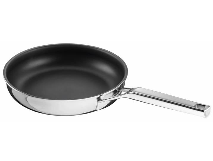 Schulte-Ufer Bratpfanne 24 cm QUASAR, silber, Edelstahl