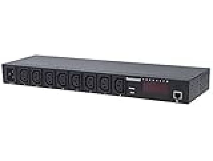 Intellinet Barre multiprise 48,2 cm 8 Prises IP Smart PDU C13/C20 Noir