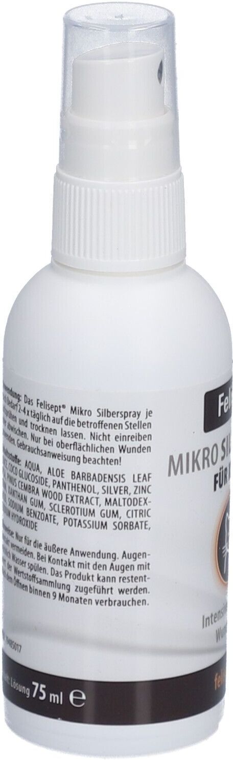 Felisept Mikro Silberspray f.Katzen 75 ml Spray