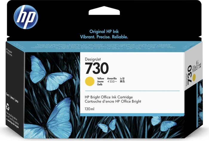 HP HP INC. 730 130ml Tinte gelb