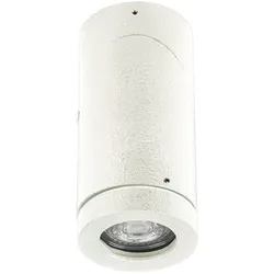 Albert Außendecken-Strahler Typ Nr. 2138, Aufbau, IP44, GU10 PAR16 50W, drehbar und schwenkbar, Weiß ALB-682138