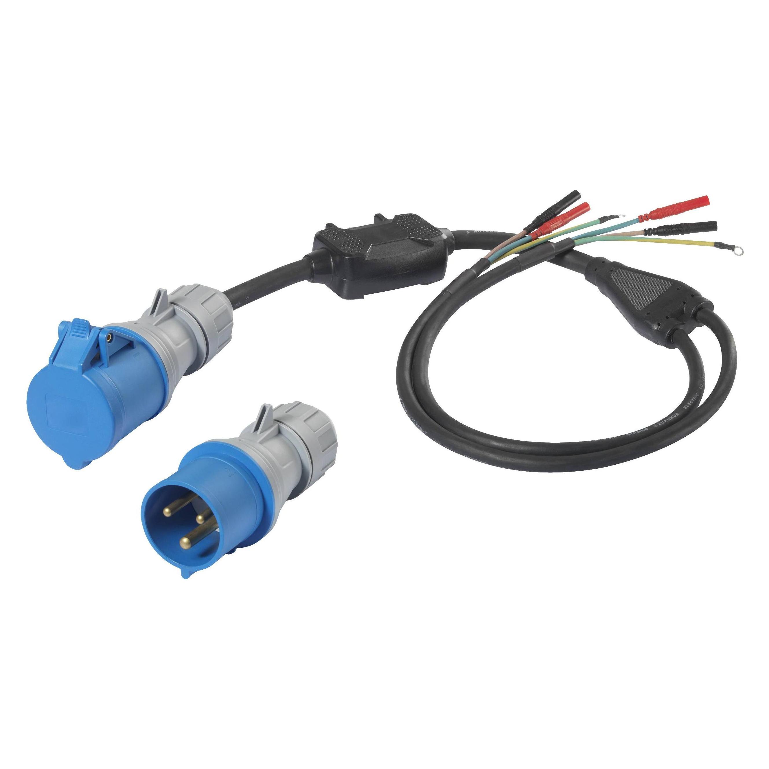 Toolcraft TO-8249439 Parallel-Anschlusskabel 230 V/AC (0.70 m, CEE 32/3, CEE 32/5) (TO-8249439)