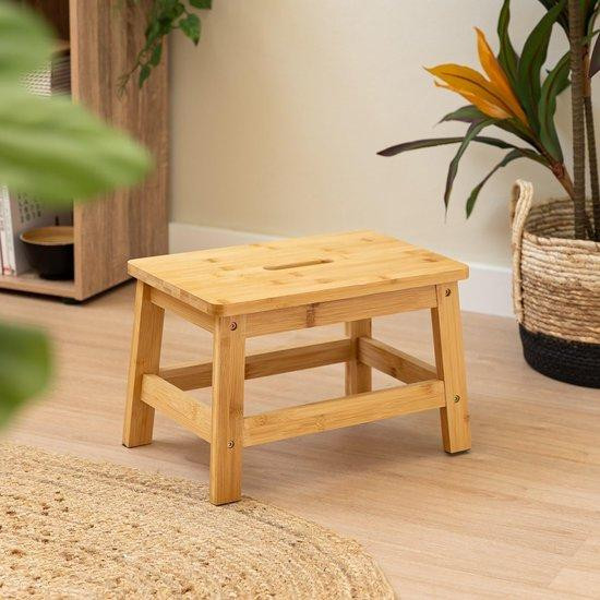 Famanu Bamboe opstapje voor keuken en badkamer