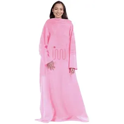 Mad Monkey 2000119 Heizdecke Elektrisch beheizter Überwurf Pink Fleece