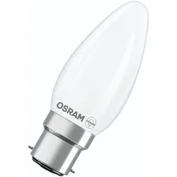 OSRAM B22d schmale LED Lampe Star Classic B 25 1,8W wie 25W warmweißes Licht