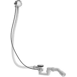 Duravit D-Code Ab- und Überlaufgarnitur Chrom 400x80x400 mm - 790226000001000 790226000001000