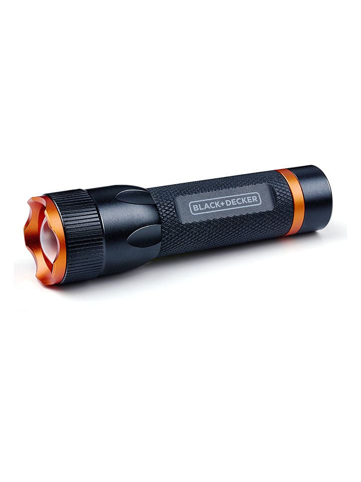 Black & Decker 1W-LED-Taschenlampe in Schwarz - (H)9,7 cm - onesize