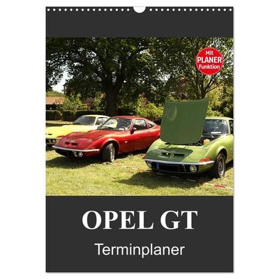 Opel GT Terminplaner (Wandkalender 2027 DIN A3 hoch), CALVENDO Monatskalender