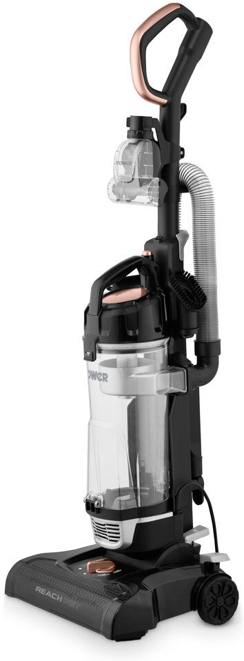 Tower Bagless Upright Vacuum Cleaner with Cyclonic Technology,Pet Attachment, 4L Dust Capacity, 400W Blush Gold 5.4kg