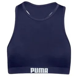 Puma Racerback Swimtop Marine Small Damen