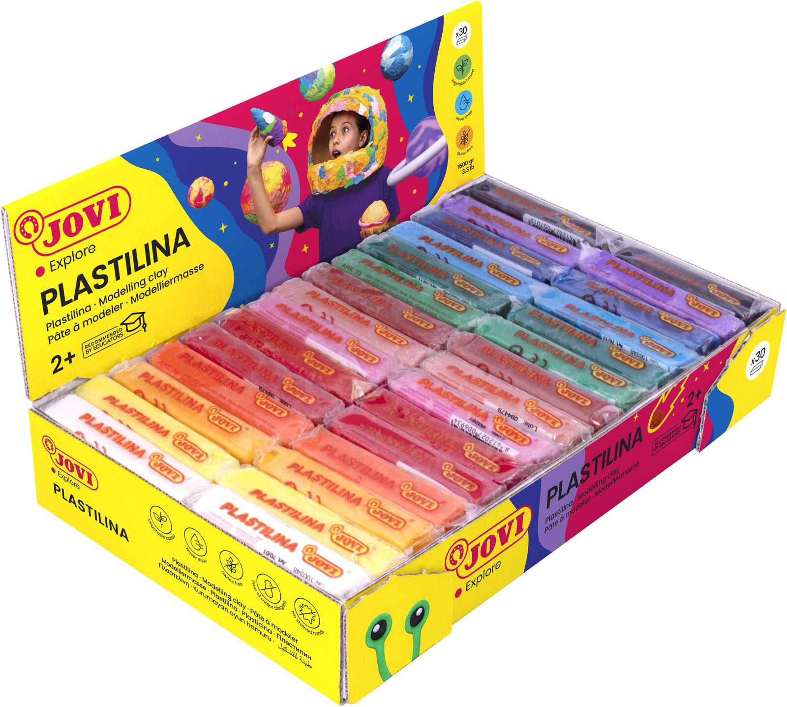 JOVI PLASTILINA Knete 1.5 Gramm 70S