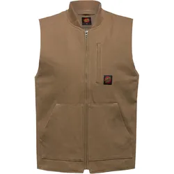 Santa Cruz Classic Label Weste Herren | Gr. M | beige - beige