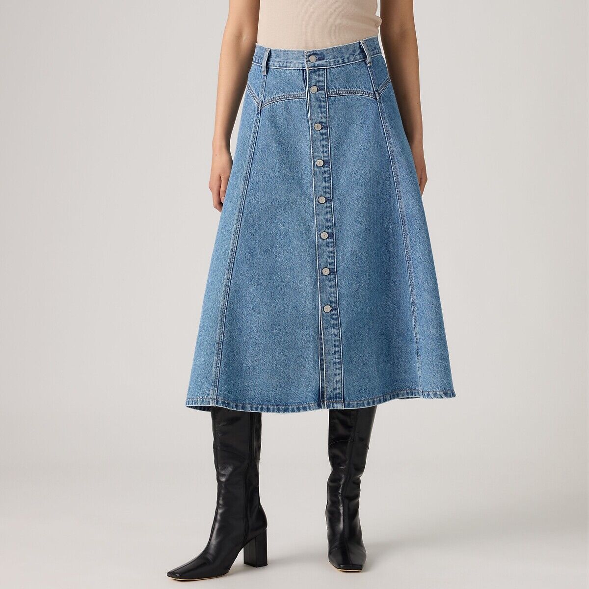 LEVI'S Jupe évasée en denim