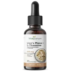 VitaSanum® Lion's Mane + L-Theanine Liquid – 3 ml Tagesportion