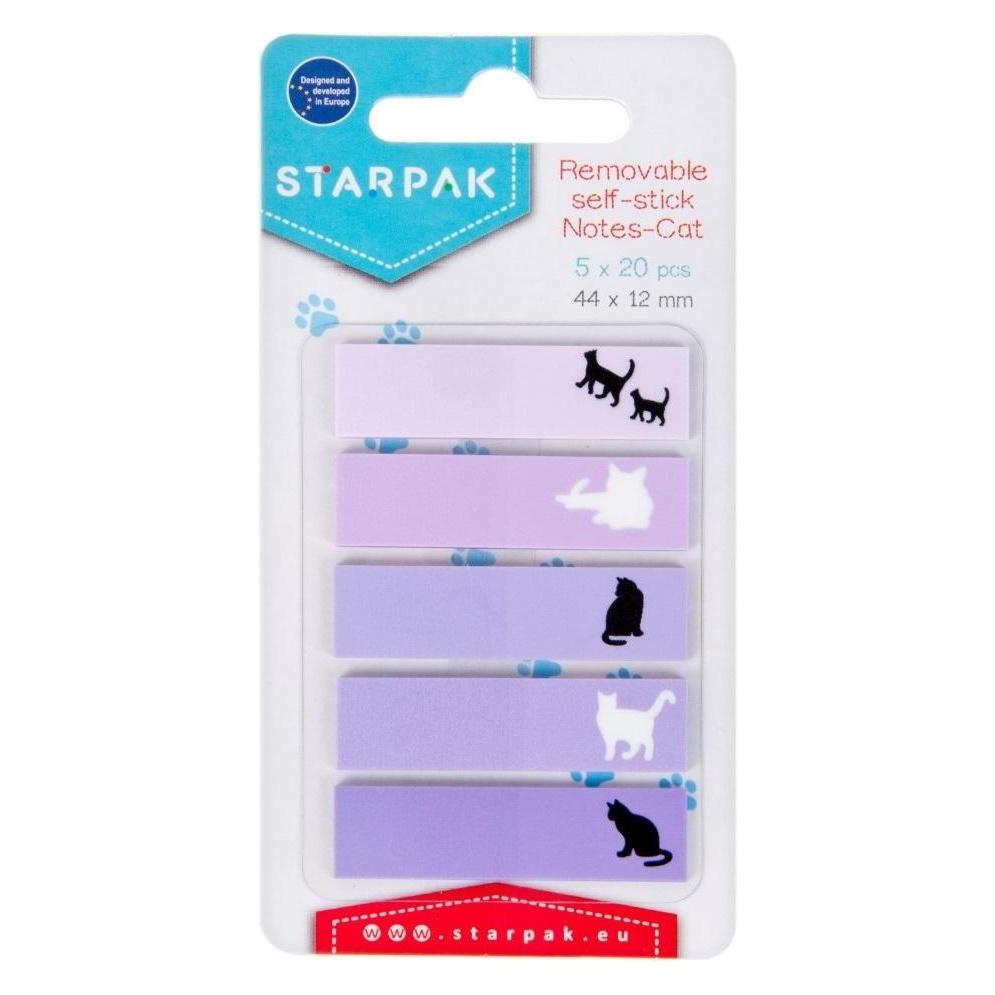 Starpak Registerlaschen 44x12mm 5x20K STK (44 x 12 mm) (41924497)