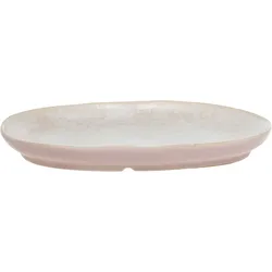 Chic Antique Valence Tablett, H3/L27/B19 cm, rosa