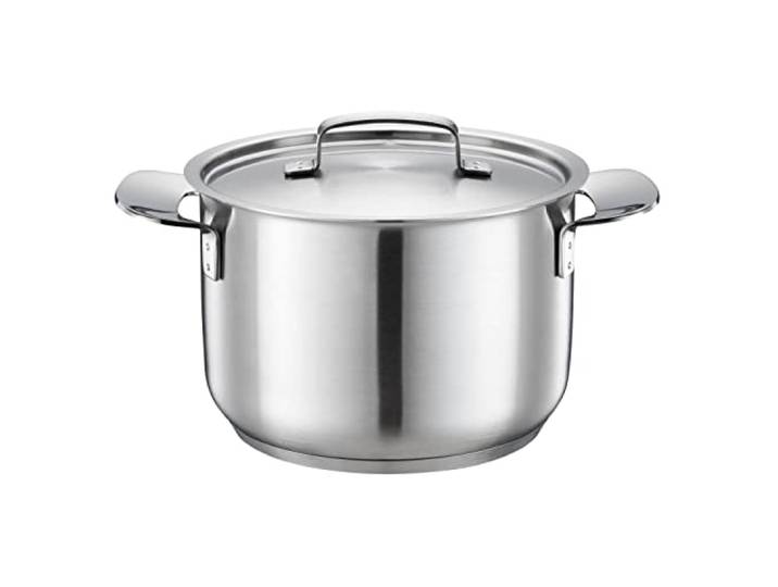 Fiskars Fait-tout\, 3 l\, non revêtue\, Convient pour tous types de Cuisinières\, Inox recyclé\, All Steel\, Argenté\, 1064751