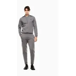 EA7 für Herren. 7M001601_AF20845 Ventus Natur-Set Grau (XXL), Lässig, Sportlich, Baumwolle, Sportbekleidung, Multisport, Langarm