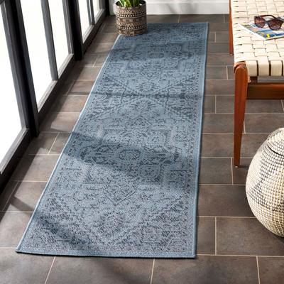 SAFAVIEH Bermuda George Geometric Indoor/Outdoor Waterproof Rug