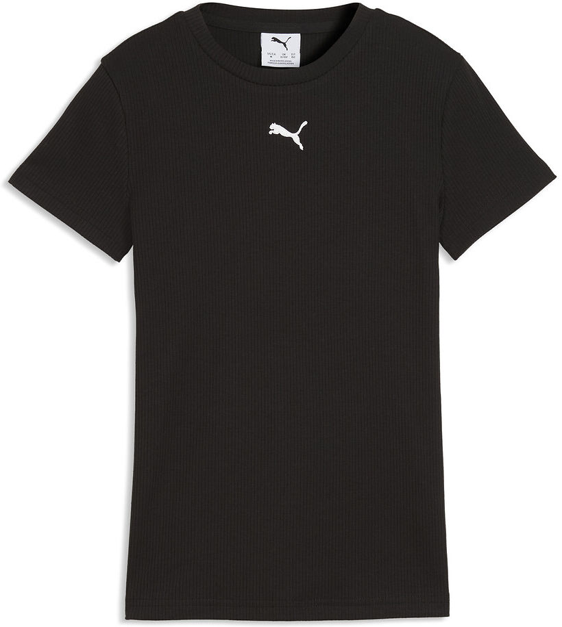 PUMA T-shirt manches courtes en côtes