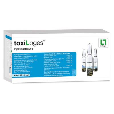 Toxiloges Injektionslösung Amp. 50x2 ml Ampullen