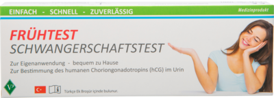 Pharma Peter GmbH FRÜHTEST Schwangerschaftstest 1 St 10043884