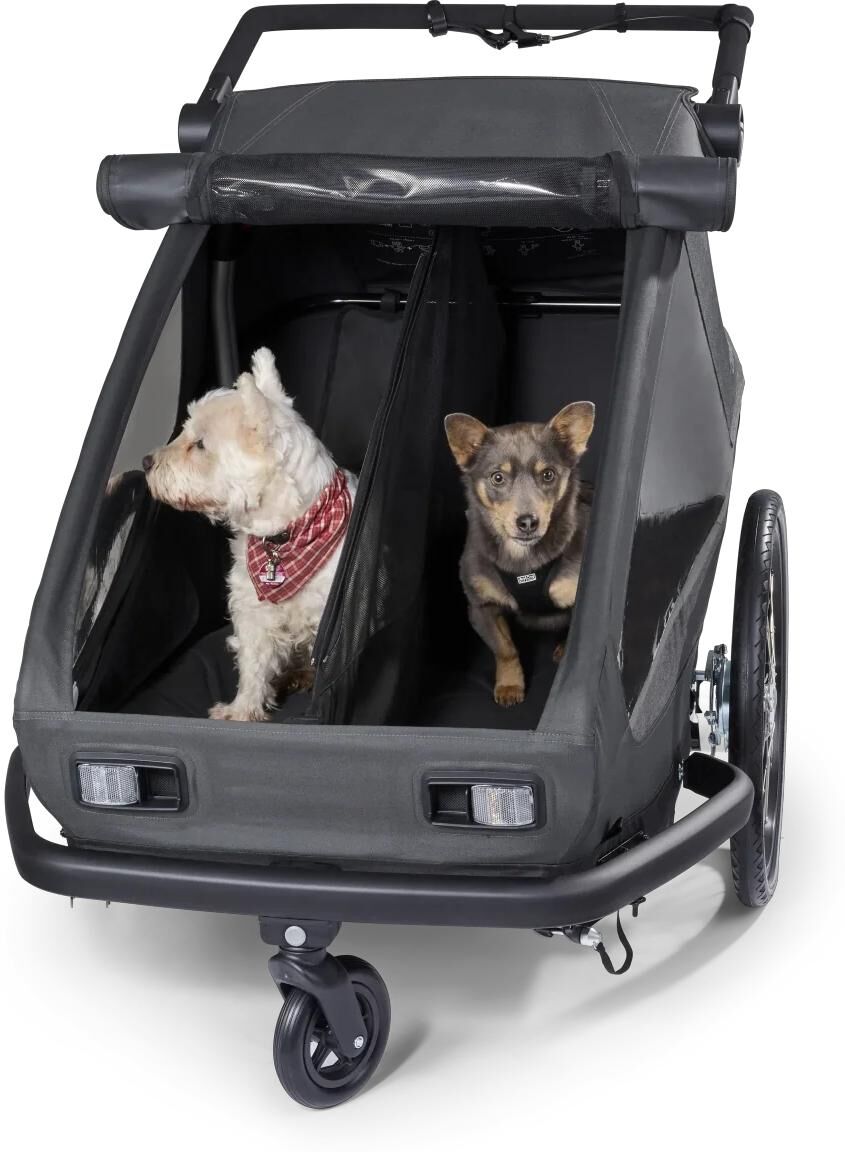 Tiertransportbox CROOZER "Dog Modul Yuuna Moonlight Black", schwarz, Tiertransportbehälter, Aluminium, Tiertransportbox schwarz Einheitsgröße
