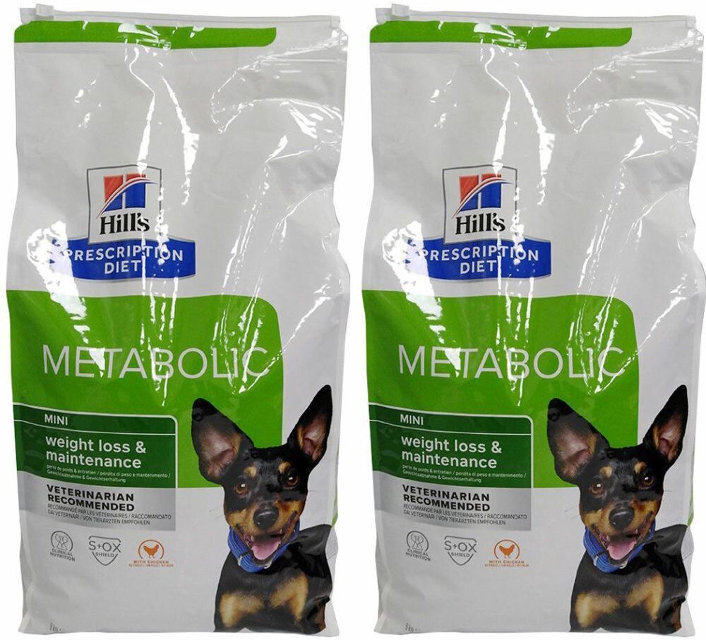 Hill's Hills Hond Metabolic Mini x2 2x6 kg Pellets