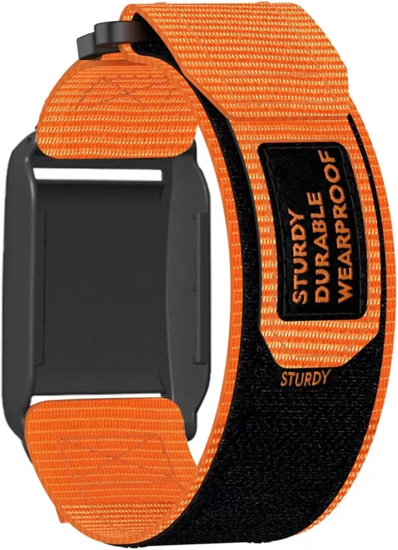 INF Nylon Ersatzband kompatibel mit Boneng, kompatibel mit Polar Loop Armband – Klettverschluss Outdoor 21cm x 3cm Orange