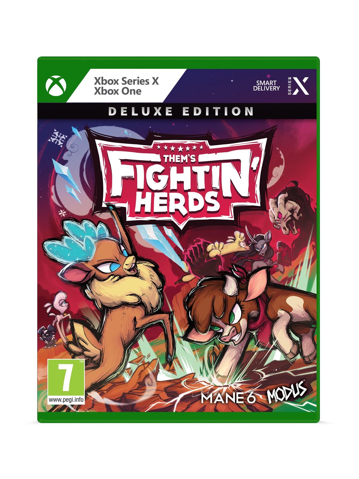 Them's Fightin' Herds (Deluxe Edition) - Microsoft Xbox One - Fighting - PEGI 7