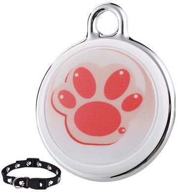 Inspired Finds Smart Pet GPS Tracker Collar Real Time Waterproof GPS Pet Tracker For Dogs & Cats footprint
