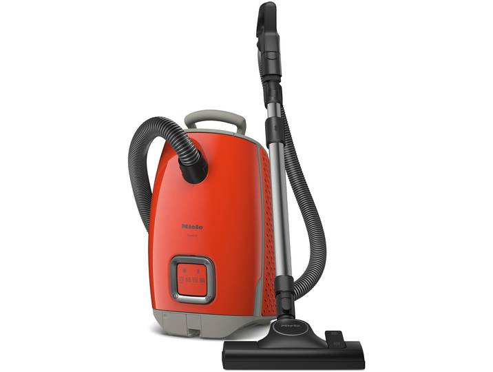 MIELE Bodenstaubsauger Guard L1 mit ComfortFit, Nachfolger Complete C3, 12m Aktionsradius , rot (terrarot), B:50cm H:23,9cm T:28,8cm, Bodenstaubsauger, Leistungsstark, Premium Design, komfortable Reinigung mit 2in1 Düse, Bodenstaubsauger
