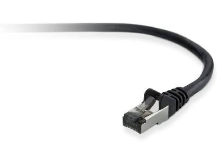 Belkin - Adaptateur Ethernet 5m Droit Cat6 Noir A3l981bt05mbkhs