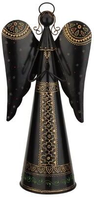 Regal Art & Gift 23.5 Inch Angel Decor - Black/Gold