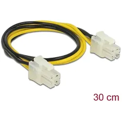 DELOCK Stromkabel P4 Stecker > P4 Stecker 30 cm