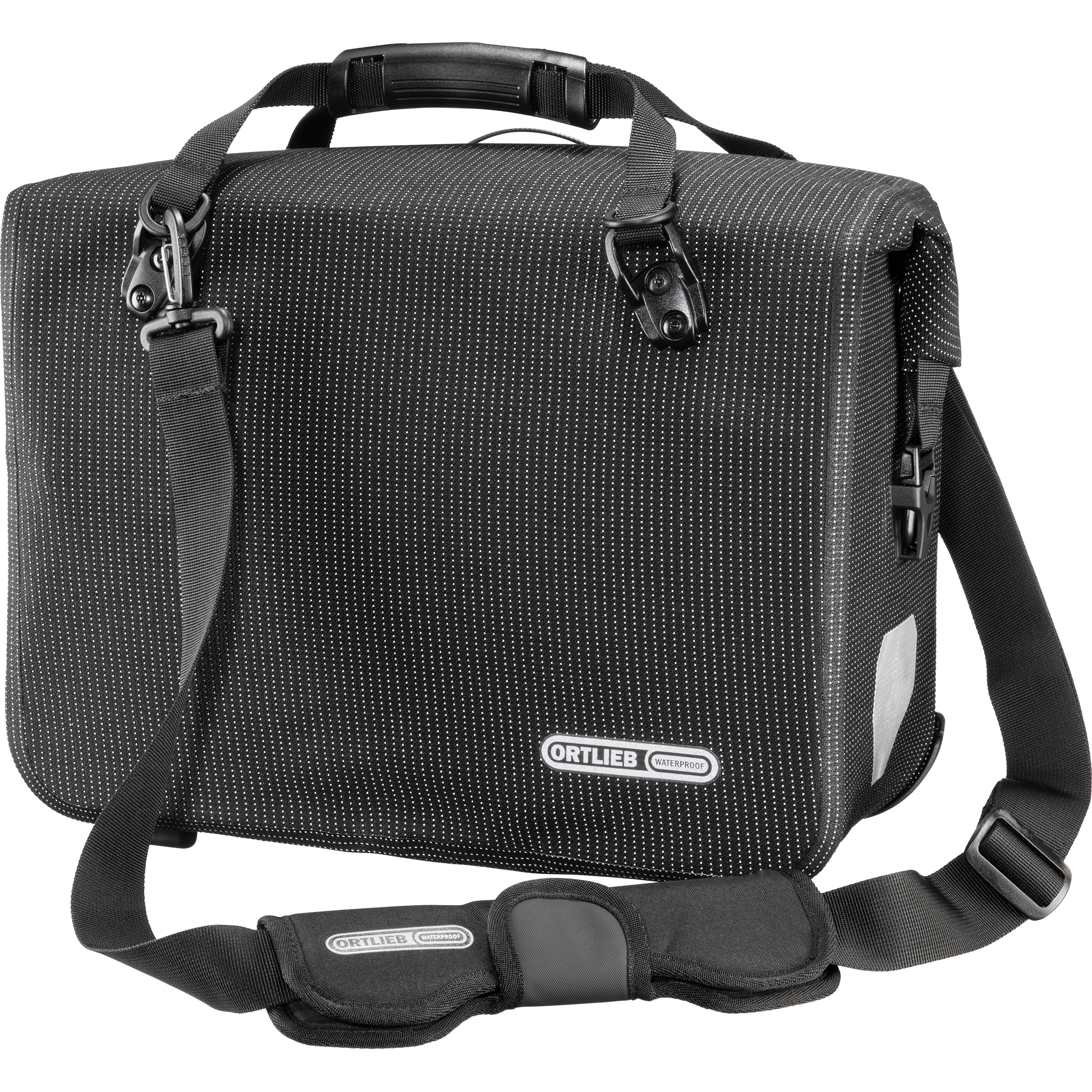 Ortlieb Office-Bag High-Vis QL3.1 Fahrradtaschen schwarz Größe 21L Lifestyle | Commuting