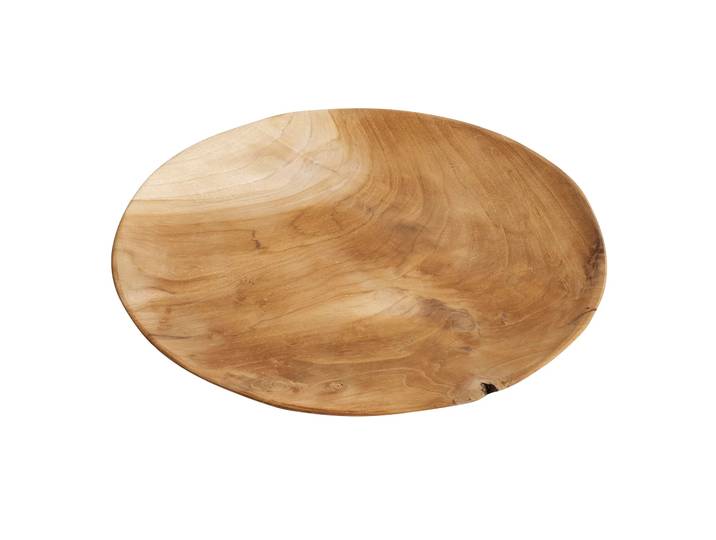 MUUBS Assiette Muubs teak 37cm Nature