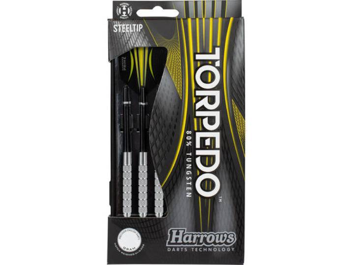 Harrows Torpedo 80% Tungsten steeltip dartpijlen (25 gram)