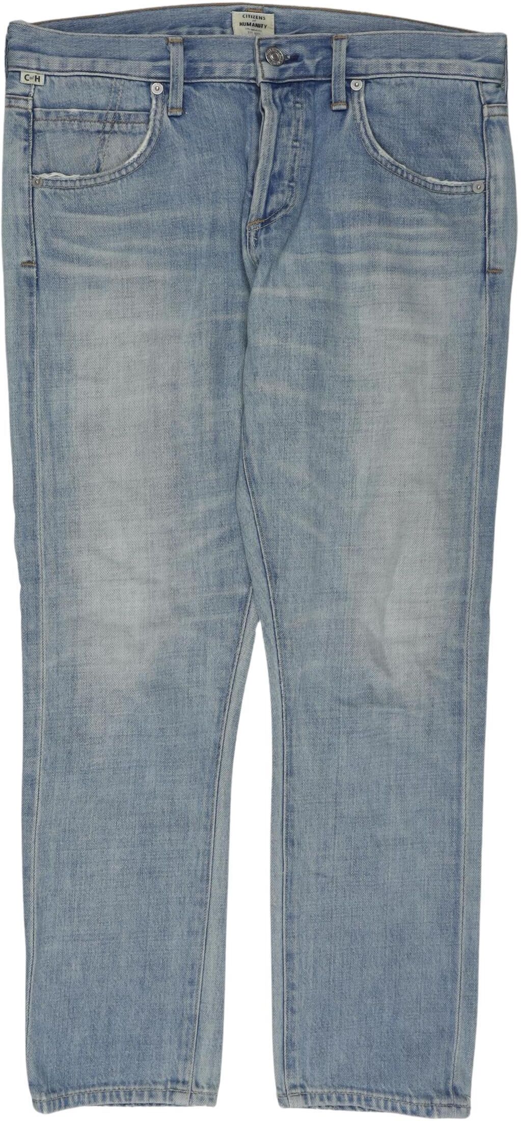 Citizens of humanity Damen Jeans, Hellblau, Gr. W26, Baumwolle / Viskose - Second Hand