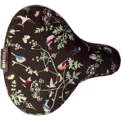 Basil Sattelüberzug Wanderlust braun,bunt