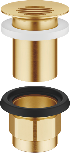 Dornbracht match0 10110970-28 2000 2000 / 4 ", laiton brossé