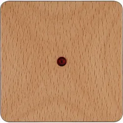 Kopp 331131006 HK02 - Flächenwippe mit Linse, Farbe: buche