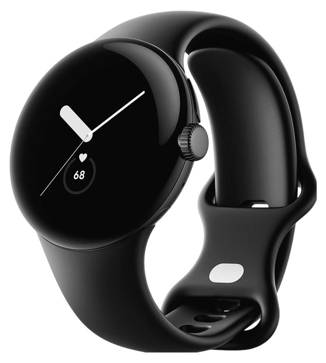 Google Polsband voor Google Pixel Watch - Obsidiaan - Klein / Groot