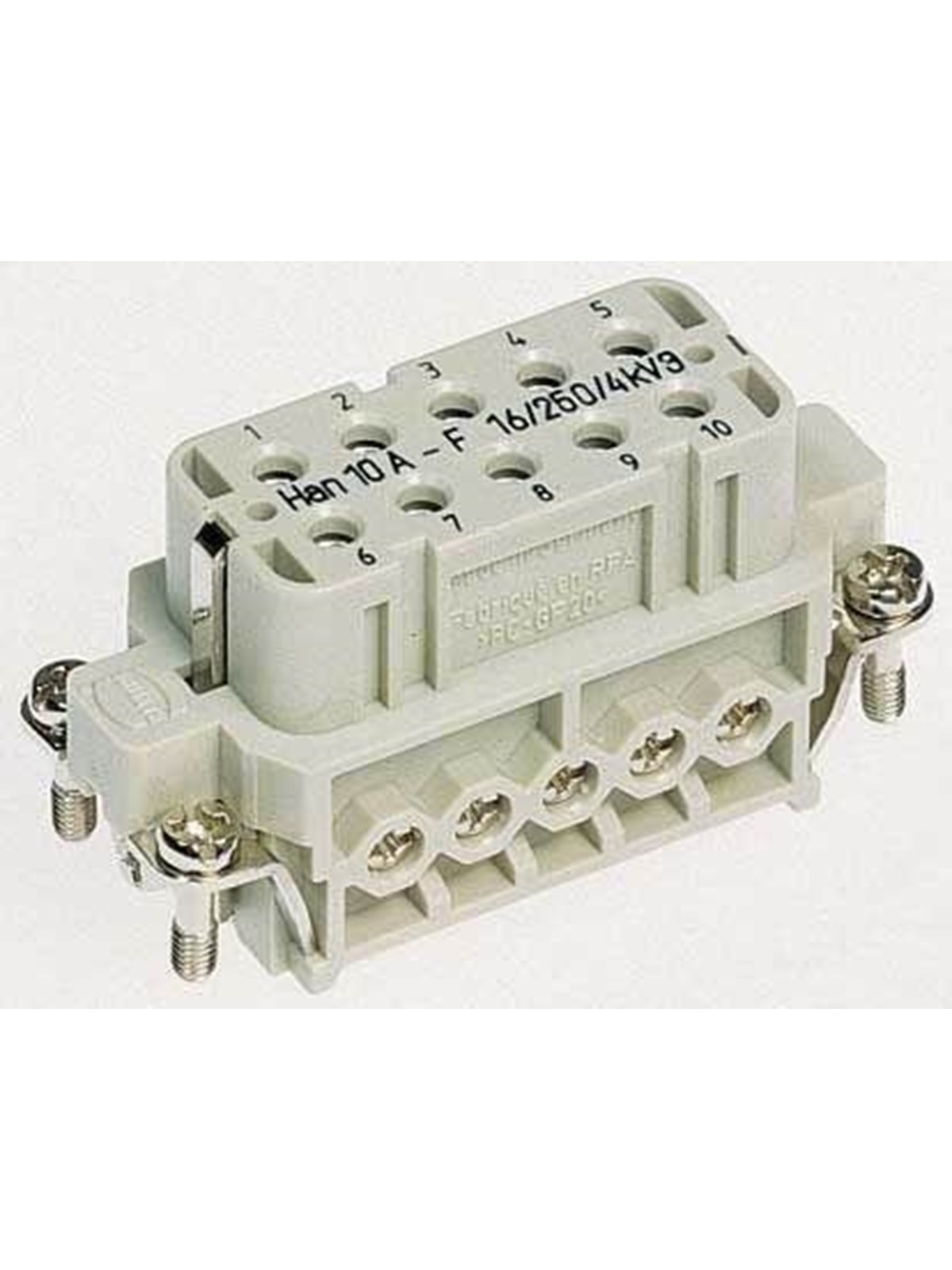 Harting Han A 10 pos female insert screw